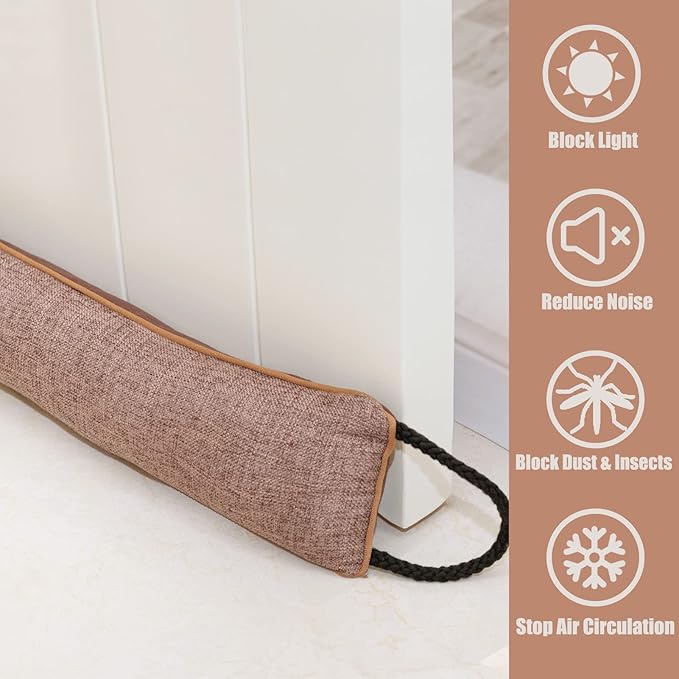 Under Door Draft Stopper 30 inch Wind Stopper - Image 4