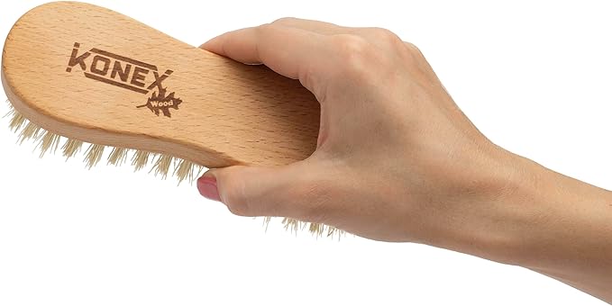 Konex Heavy-Duty Peanut-Shaped Brush 2-Pack, Durable and Long-Lasting Design - Image 5