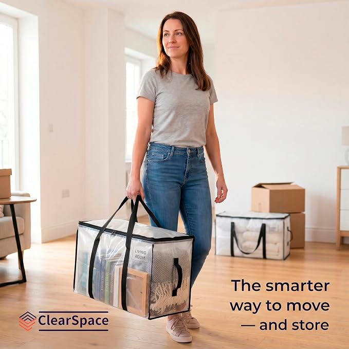 ClearSpace Heavy Duty Moving Bags or Storage Bins - Image 8