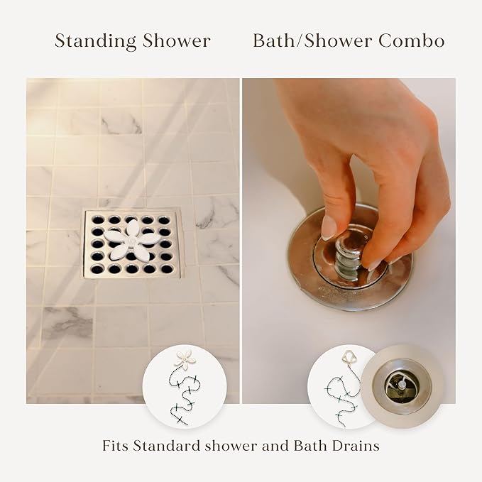Bathtub Drain Hair Catcher – Disposable Bathroom Hair Trap, Helps Prevent Clogs - Image 6
