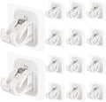 Self Adhesive No Drill Adjustable Curtain Rod Holder Hooks Brackets | Nail Free by Codoule