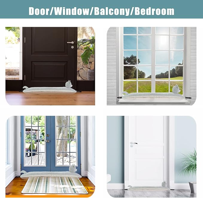 Under Door Draft Stopper Decorative Wind Stopper 36 inch - Image 6