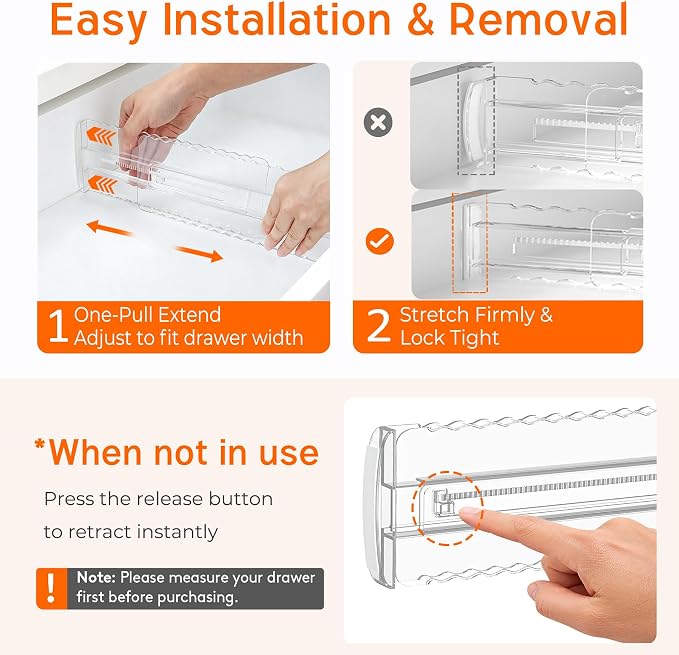 12 Pack 4" High Drawer Dividers - Image 6