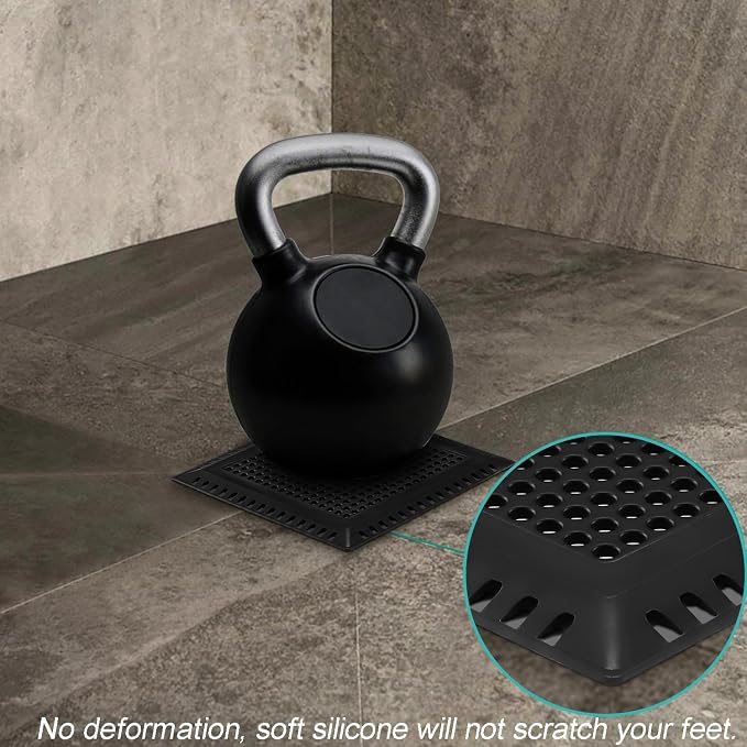 Aojuxix Shower Drain Hair Catcher/Drain Protector/Shower Drain Cover | - Image 3