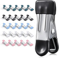 Clothes Pins Heavy Duty Out Door 50 Pack, Chip Clips 2.17 Inch, Bag Clips by Unknown