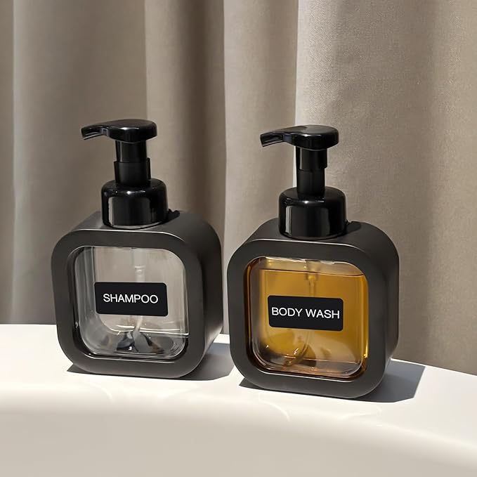Foaming Soap Dispenser, 300ml Plastic Refillable Foaming Hand Soap Dispenser - Image 4