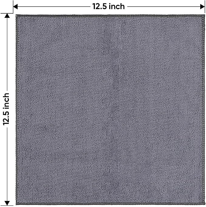 HOMEXCEL 800 Packs Microfiber Cleaning Cloth, 11.5 x 11.5 inch Microfiber Towels - Image 6