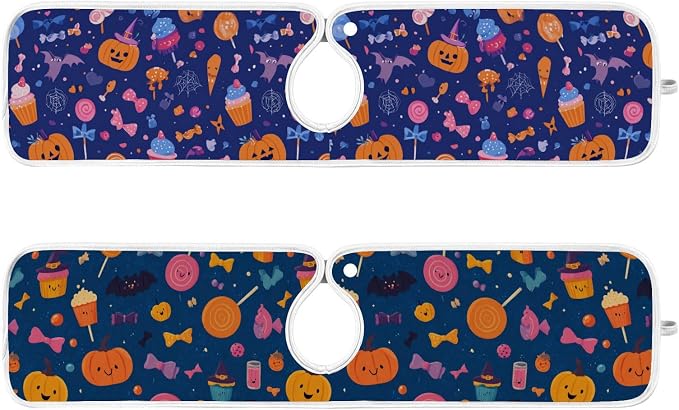 Candy Halloween Pumpkin Bat Sink Mat - Image 3