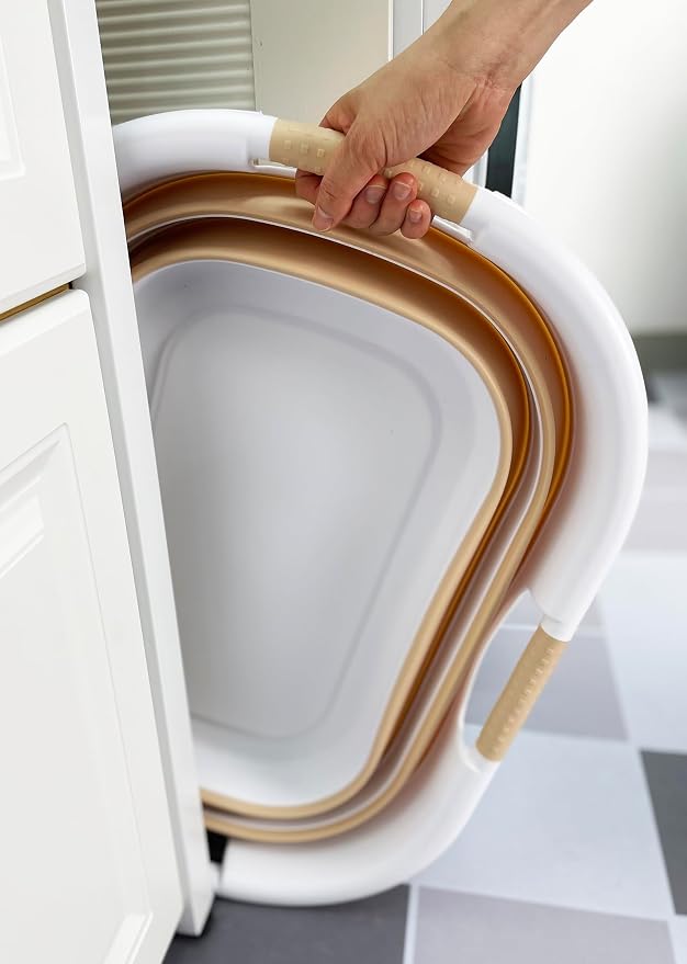 SAMMART 40L Plastic Foldable Laundry Basket/Tub - Image 8