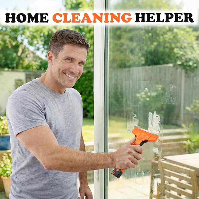 JETMORE 2 Pack Window Scraper Floor Scraper - Image 2