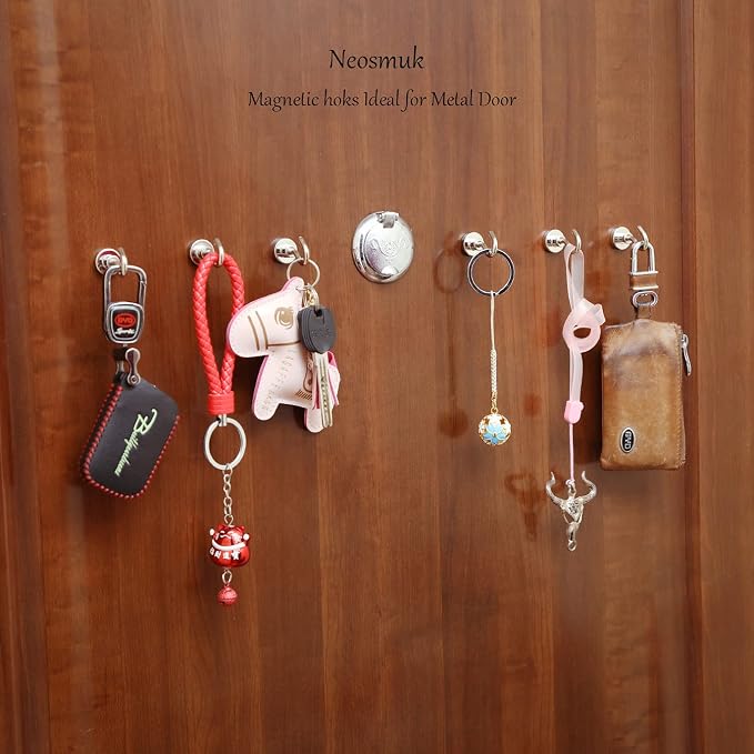 Neosmuk Magnetic Hooks, 30lb Heavy Duty, 15 Pack - Image 9