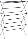 Amazon Basics Foldable Portable Metal Clothes Drying Rack by AmazonBasics