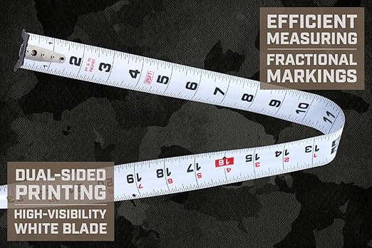 Spec Ops Elite Heavy Duty Tape Measure, 35 Ft Magnetic - Image 4