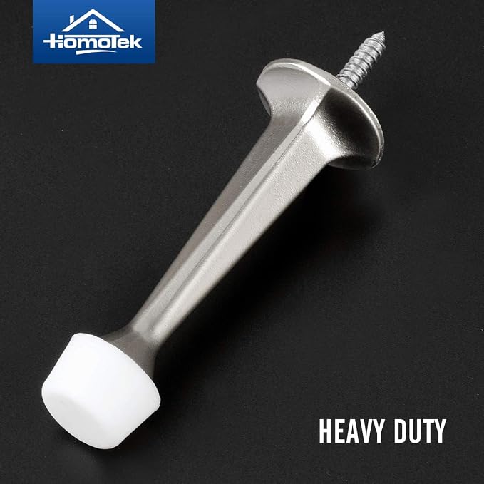 HOMOTEK 8 Pack Heavy Duty Solid Rigid Door Stop - Image 5