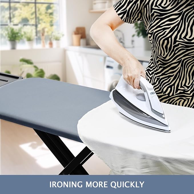 SheeChung Ironing Board Cover and Pad 18"x49", Wide Ironing Board Cover - Image 5