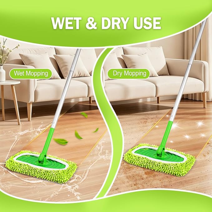 8 Pack Reusable Mop Pads Compatible - Image 5