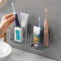 3 Slots Detachable Toothbrush Holders Wall Mounted by VNYIFAN
