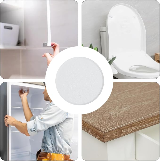 HOME MASTER HARDWARE 3.25" Wall Protector, 10 Pack Door Knob Wall Shield | - Image 8