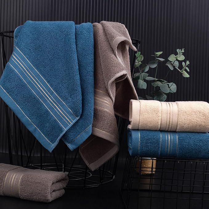 2 Pack Hand Towels for Bathroom, Cotton Decorative Soft | Decorative Hand Towel - Image 4
