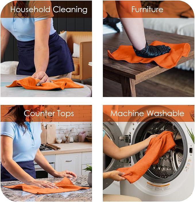 Avalon Towels Microfiber Cleaning Cloths - Image 4