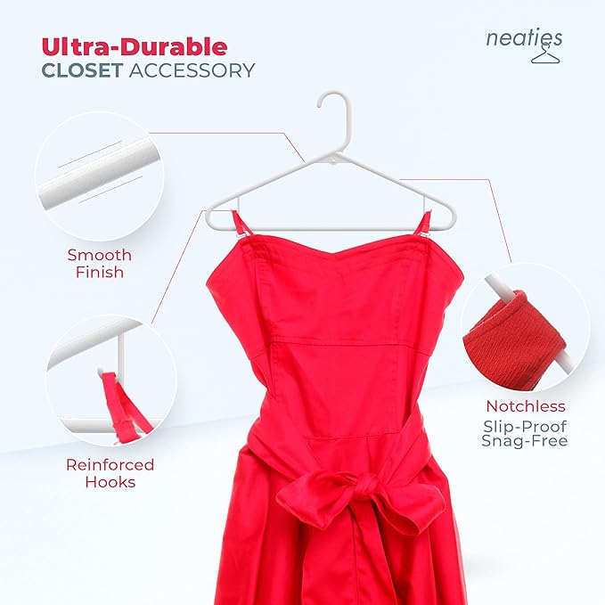 Plastic Hangers 45 Pack - Image 5