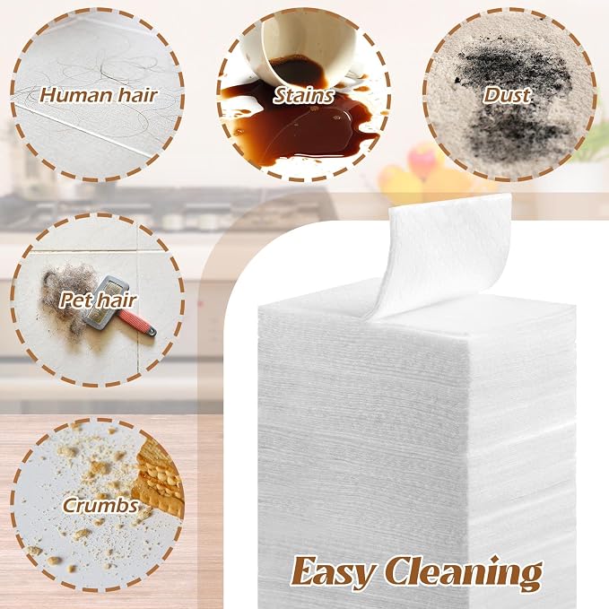 300 Count Dry Sweeping Cloths Compatible - Image 3