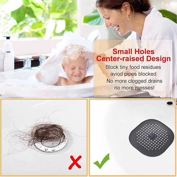 Bovinde Hair Drain Catcher, Square Cover - Image 2