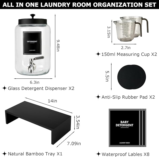 Glass Laundry Detergent Dispenser - Image 7
