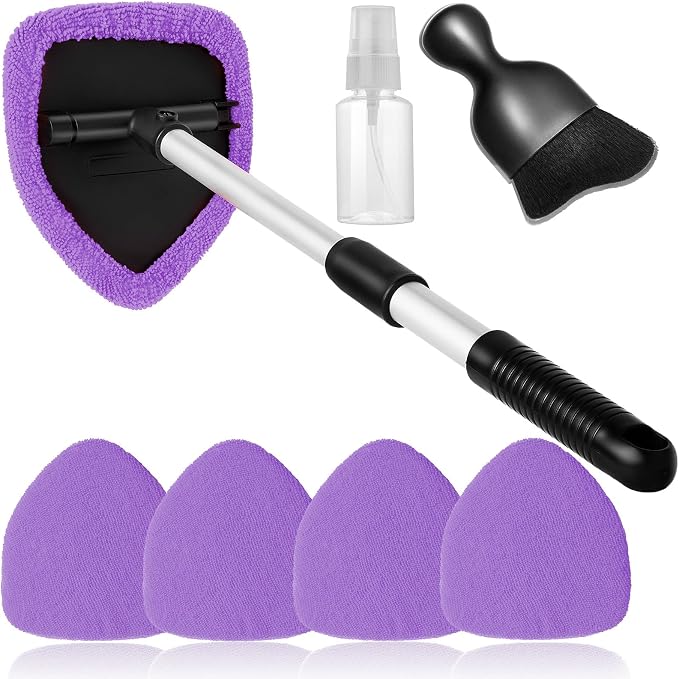 Qydipclin 7pcs Windshield Cleaner Tool Car Window Cleaning Wash Kit - Image 7