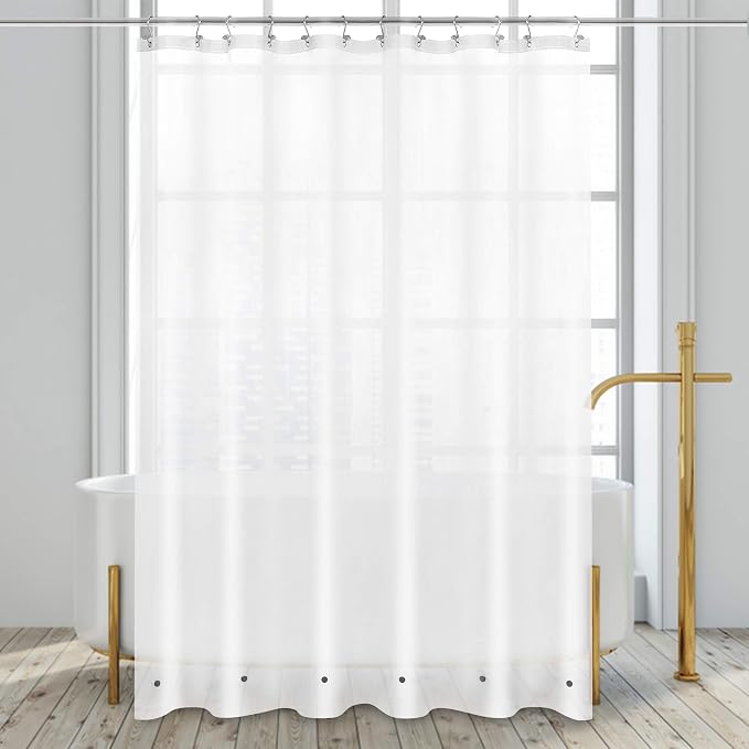 Barossa Design Long Shower Curtain Liner - Image 4