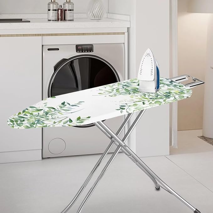 Green Leaves Ironing Board Cover and Pad Standard Full Size Iron Covers - Image 2