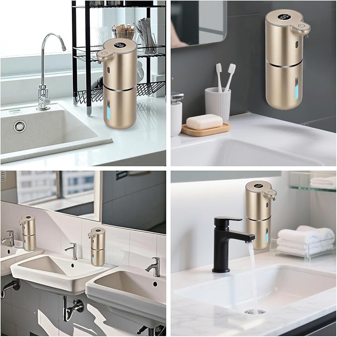 OHIFAST Automatic Foaming Soap Dispenser Touchless, USB Rechargeable Smart Hand - Image 7