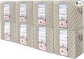 Storage Bags 8 Pack 100L Clothes Organization and Storage Containers | Large by WiseLife