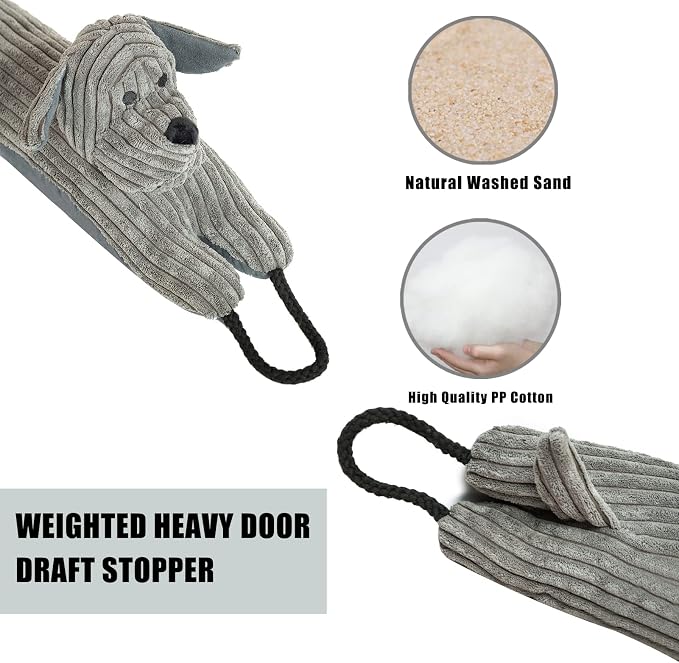Under Door Draft Stopper Decorative Wind Stopper 32 inch - Image 3