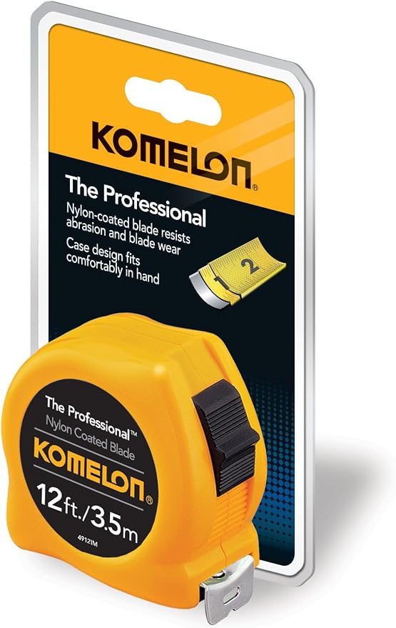 Komelon 4912IM The Professional 12-Foot Inch/Metric Scale Power Tape - Image 3