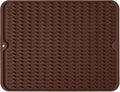 Silicone Dish Drying Mat, Non-Slip Easy Clean Sink Mat, Large Heat-resistant by MODENGKONGJIAN
