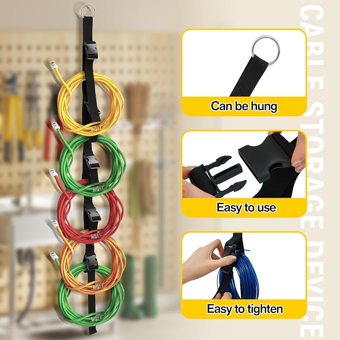 4 Pcs Extension Cord Holder - Image 3