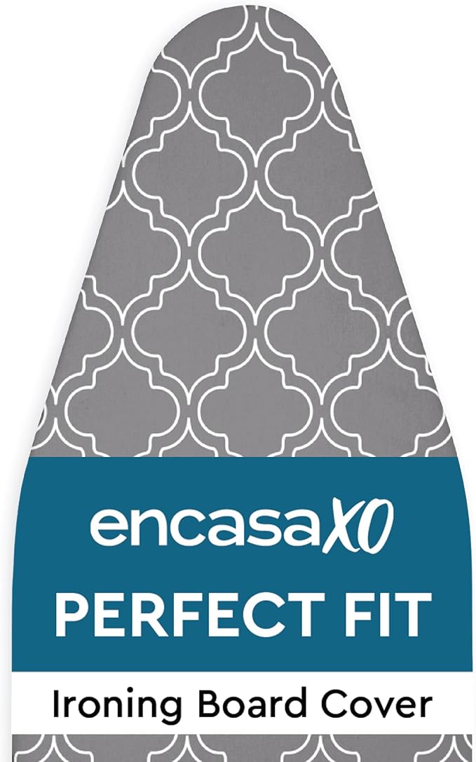 Encasa XO Ironing Board Cover and Pad, Thick Felt 54"x15" by EncasaXO