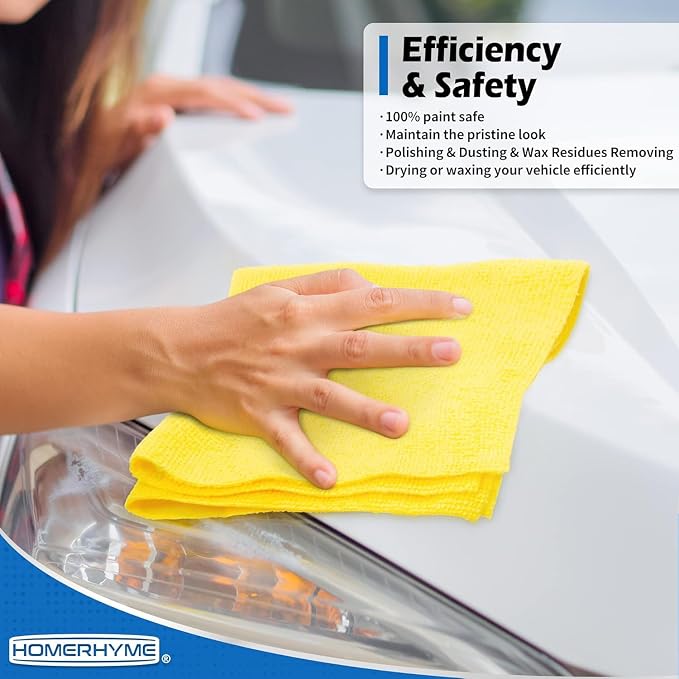 Microfiber Cleaning Cloth, 150 Pack Cleaning Rags Microfiber Towel Bulk - Image 6