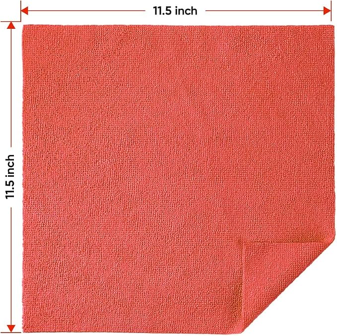 HOMEXCEL Microfiber Cleaning Cloth 400 PK, Towels - Image 6