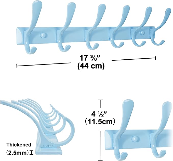 SKOLOO Wall Mounted Coat Rack - Image 5