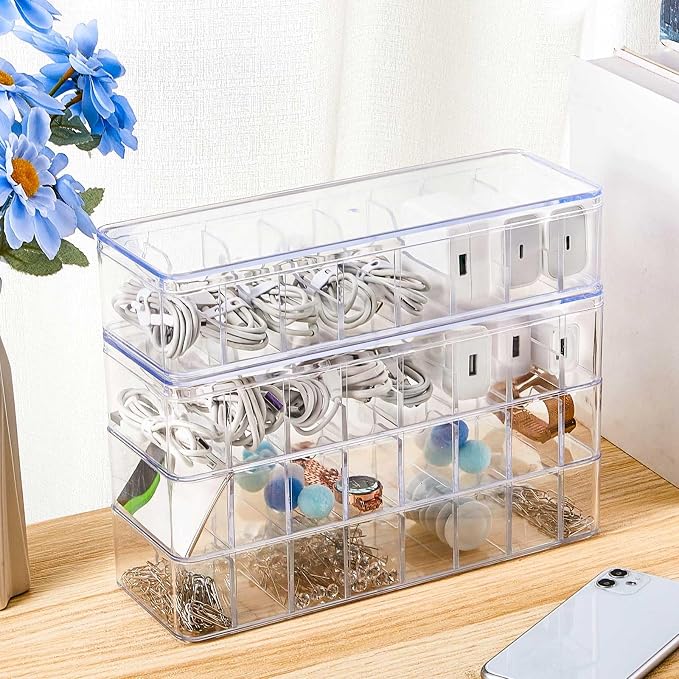 Tatuo 8-Pack Cord Organizer Box - Image 4