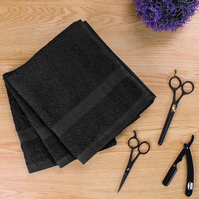 Utopia Towels Salon Towels, 16x27 in, 100% Cotton, Gym & Beauty Care - Image 3
