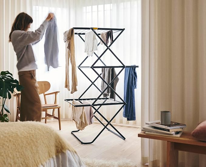 Joseph Joseph AirFrame Max 3-Tier Folding Drying Rack, High Capacity - Image 3
