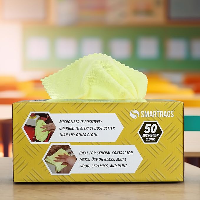 Arkwright Smart Rags Microfiber Cleaning Cloths, Pallet of 14400, Lint Free 180 - Image 4