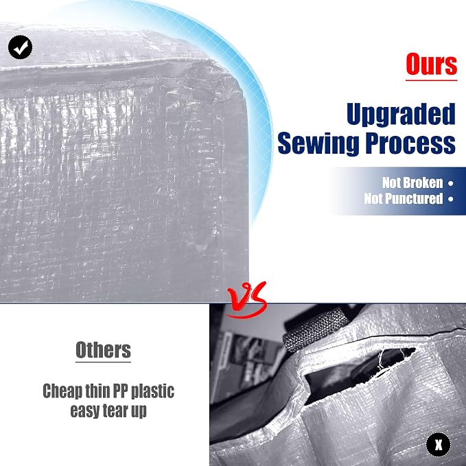 Cosy Family 12 Pack Heavy Duty Moving Bags - Image 3