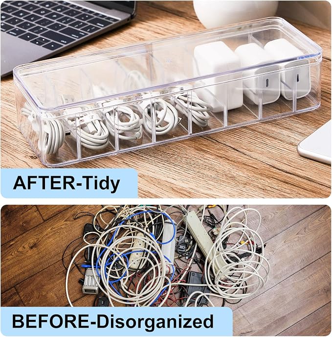 Tatuo 12-Pack Cord Organizer Box - Image 6