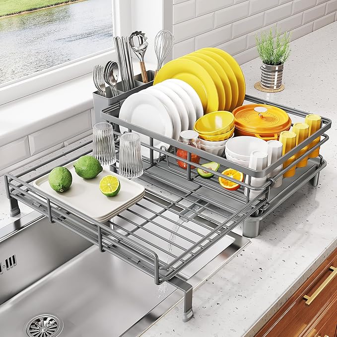 SNTD Expandable Dish Drying Rack by SNTD