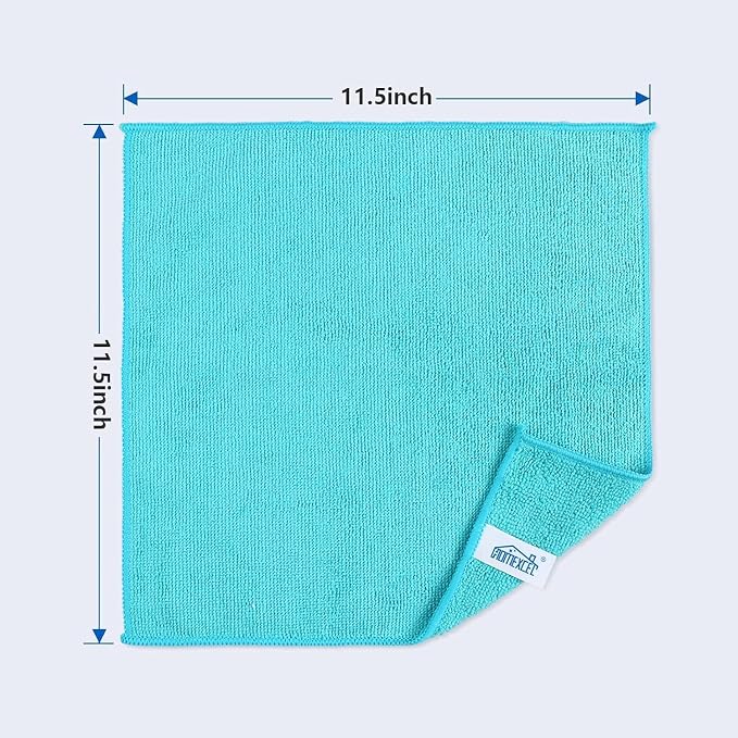 HOMEXCEL Microfiber Cleaning Cloth 800 Pack, Microfiber Towel - Image 2