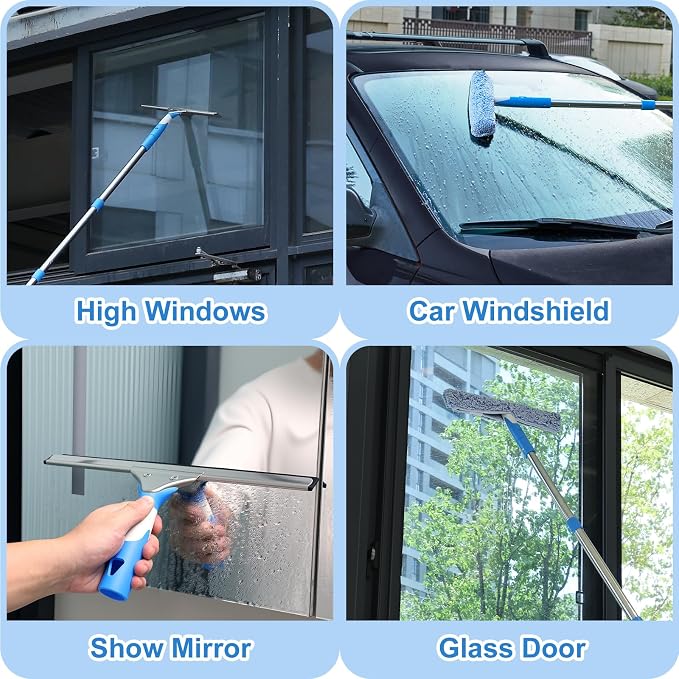 Window Cleaning Kit 77'' Long Handle - Image 8